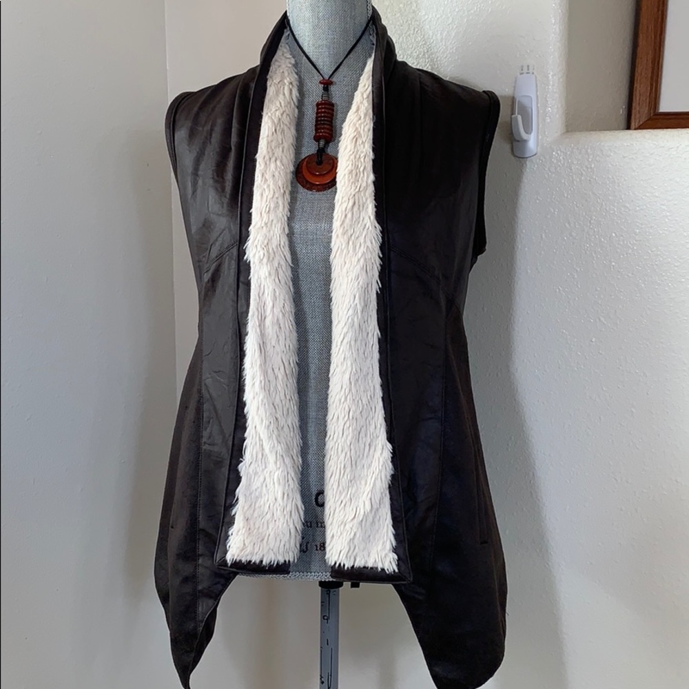 JACK Soft Leather Womens Vest Beautifully Design S
